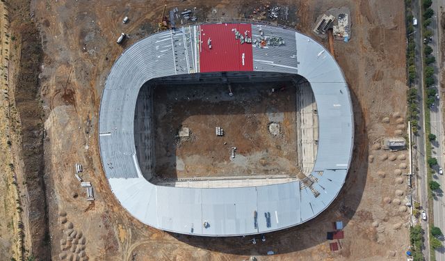 Kahramanmaraş Stadyumu Şekilleniyor! 2 Milyar TL'lik Projede Sona Doğru
