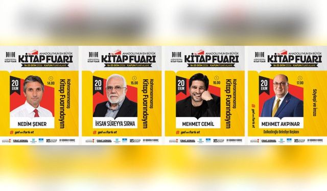 Edebiyat Şehrinde Dev Buluşma: 4 Büyük İsim Peş Peşe Sahneye Çıkıyor