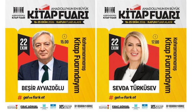 Kahramanmaraş Kitap Fuarı'nda Perşembe Günü Yıldızlar Geçidi! Ayvazoğlu Ve Türküsev Geliyor