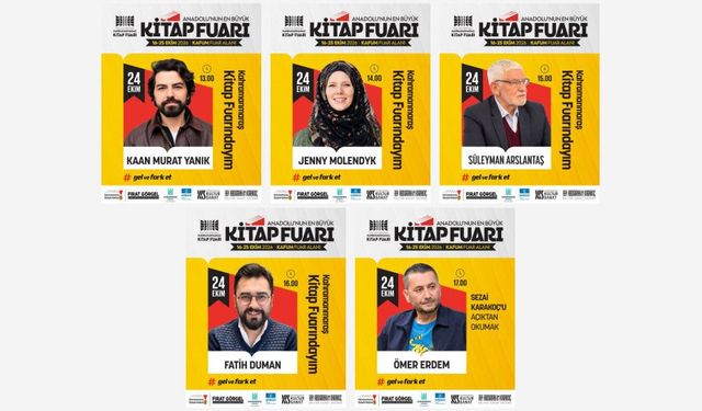 UNESCO Edebiyat Şehri’nde Yıldızlar Geçidi: Edebiyatseverler KAFUM’a Akın Edecek
