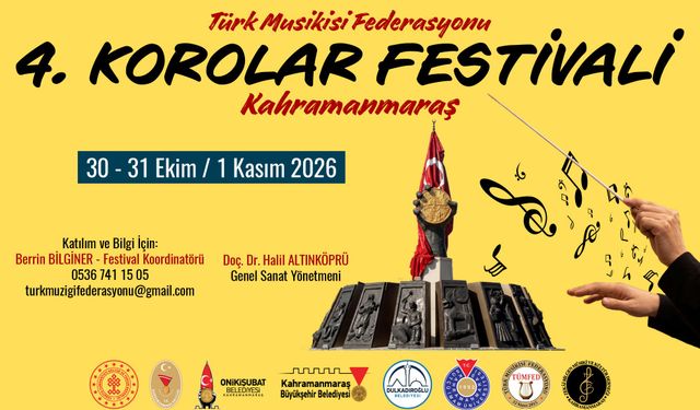 Kahramanmaraş’ta Türkiye’nin Sesleri Yükselecek: 4. Korolar Festivali İçin Geri Sayıma