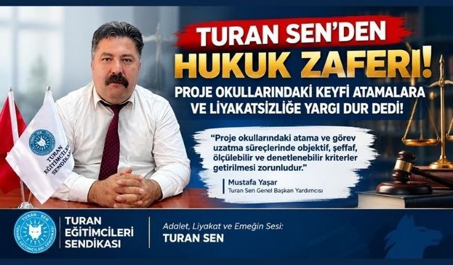 Kayseri Bölge İdare Mahkemesinden Proje Okulu Öğretmen Ataması Kararı