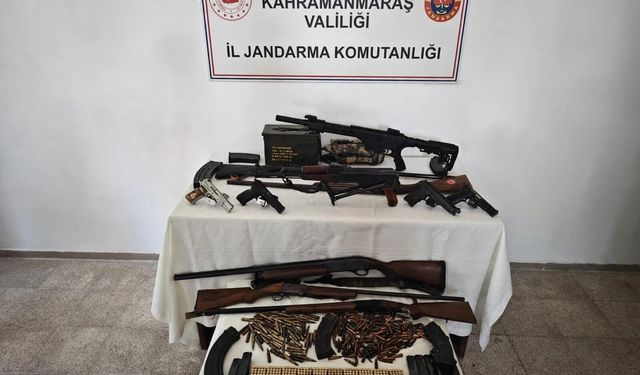 Jandarma Harekete Geçti! Kahramanmaraş’ta Silah Ticaretine Operasyon