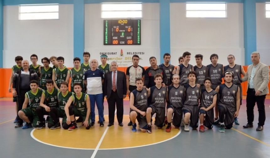 1. Basketbol Turnuvası Kuruluş Kupası finali yapıldı