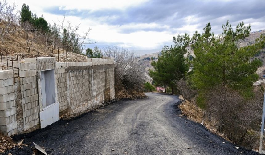 Kahramanmaraş'ta asfalt çalışması