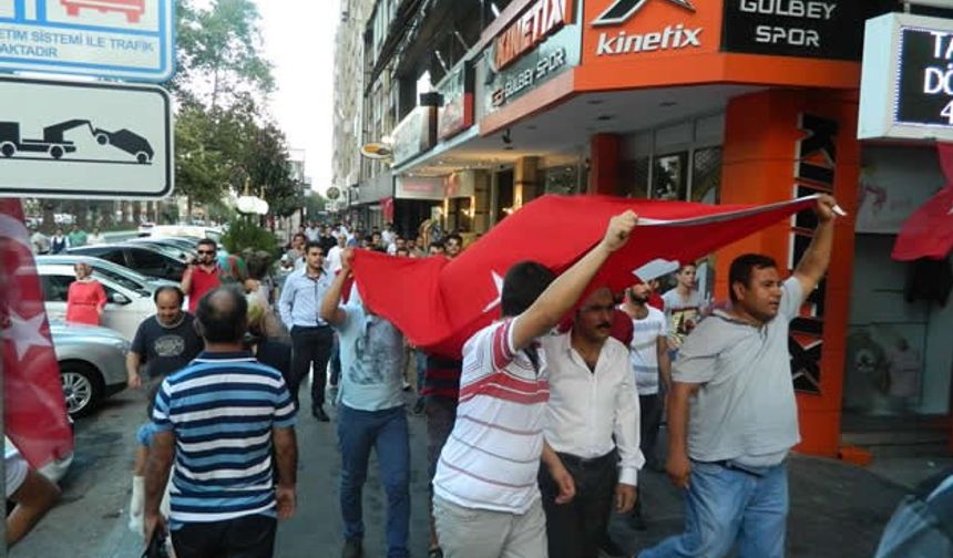 Kahramanmaraş'ta teröre tepki yürüyüşü