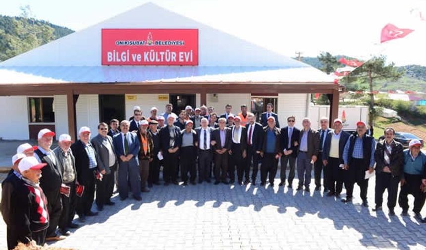 Onikişubat Belediyesi'nden Bilgi ve Kültür Evleri