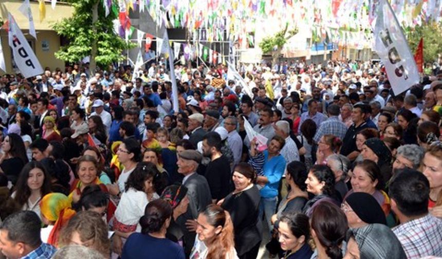 HDP Kahramanmaraş Pazarcık mitingi