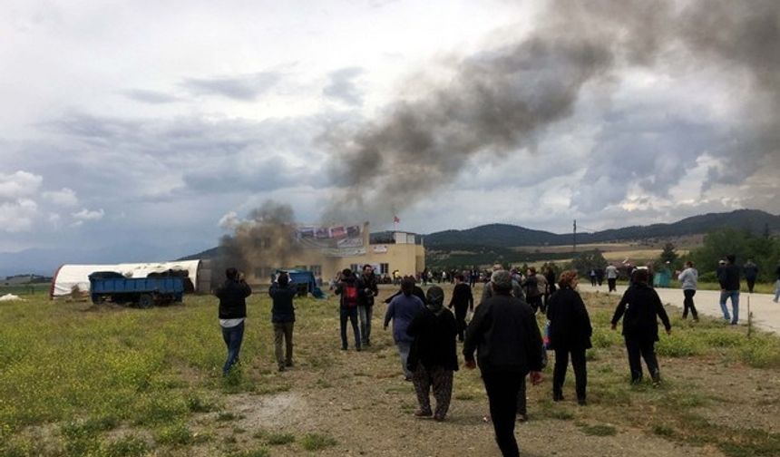 Kahramanmaraş'taki çadır kent gerginliği ! Gözaltılar var