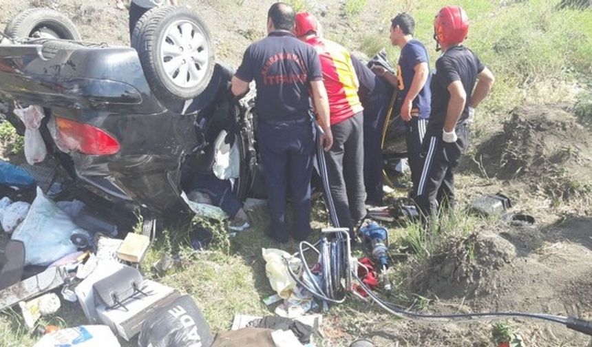 Kahramanmaraş'ta trafik kazası: 1 ölü, 1 yaralı