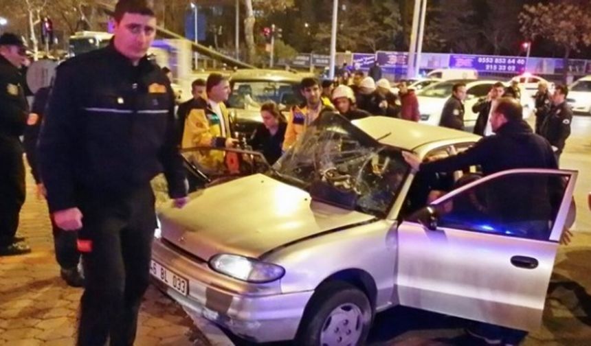 Kahramanmaraş'ta trafik kazası: 1 ölü 9 yaralı