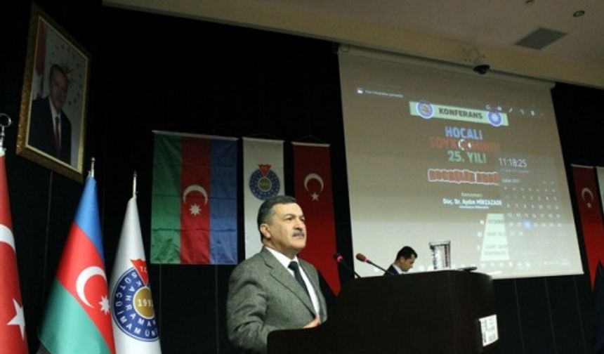 Kahramanmaraş'ta "Hocalı'ya Adalet" konferansı