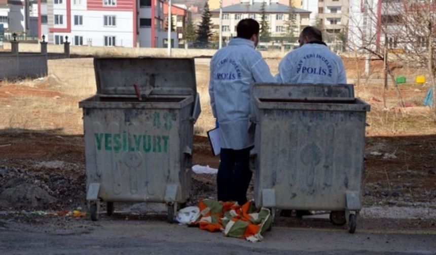 Kahramanmaraş'ta çöp konteynerinin yanında bebek cesedi bulundu