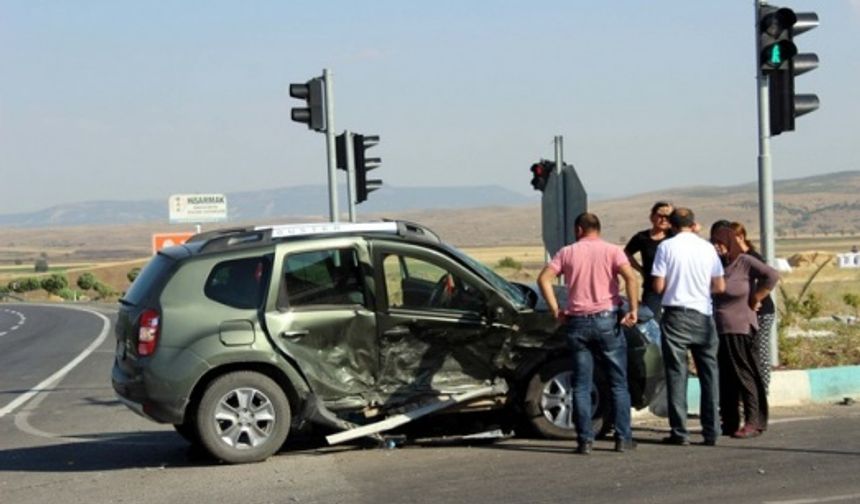 Kahramanmaraş'ta trafik kazası: 5 yaralı