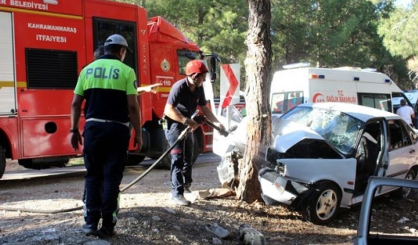 Kahramanmaraş'ta trafik kazası: 7 yaralı