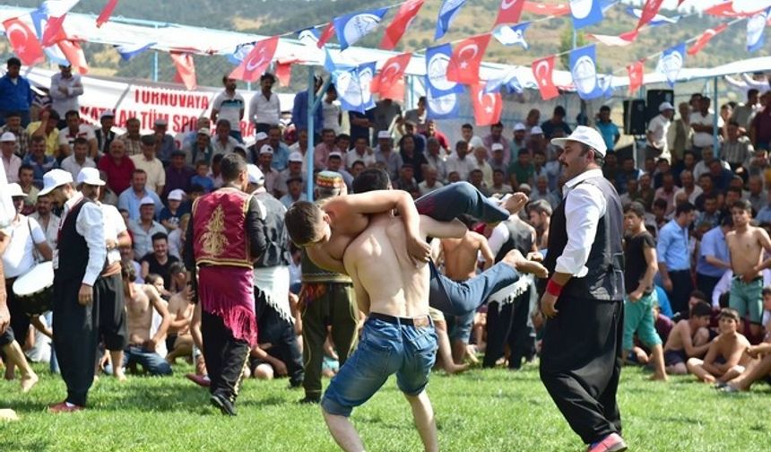 Dulkadiroğlu'ndan Güreş Festivali