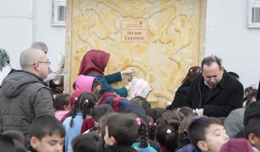 Kahramanmaraş'ta Öğrencilere Çorba İkramı