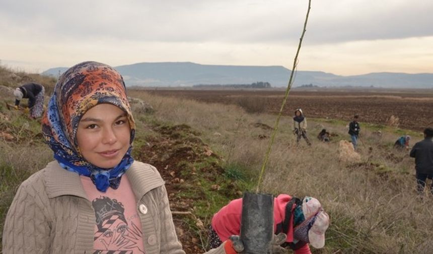 Kahramanmaraş'ta 18 Bin Badem Fidanı dikildi