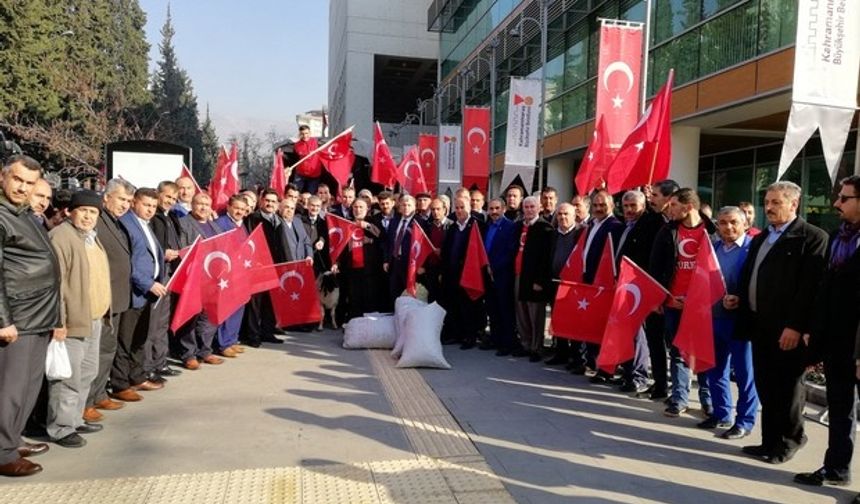 Kahramanmaraşlı Muhtarlar Sınıra harekat etti