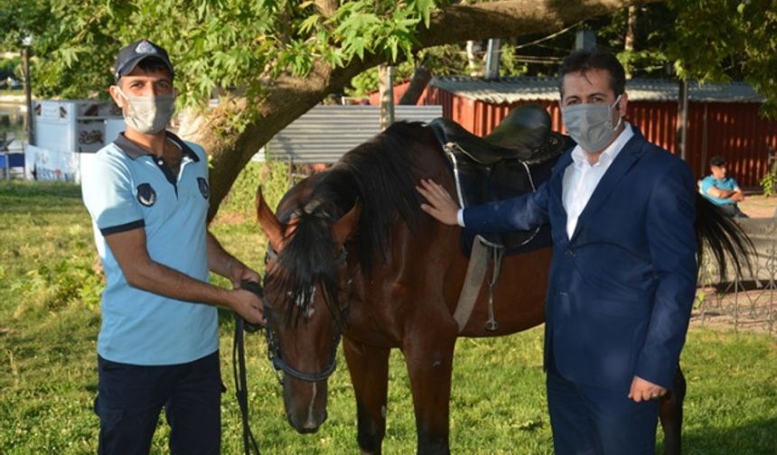 Kahramanmaraş'ta atlı zabıtalar denetime başladı