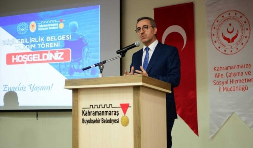 Kahramanmaraş'ta 3 Aralık Dünya Engelliler Günü etkinliği düzenlendi!