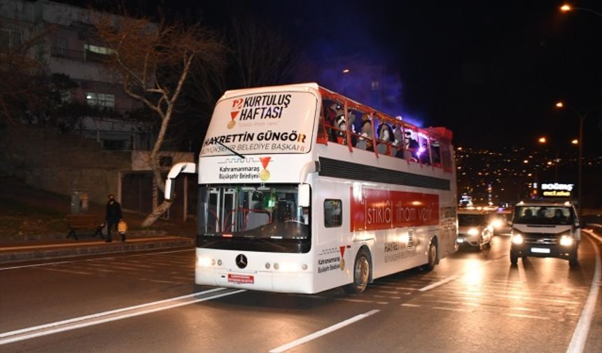 Kahramanmaraş'ın kurtuluşunun 101. yıl dönümü etkinlikleri başladı!