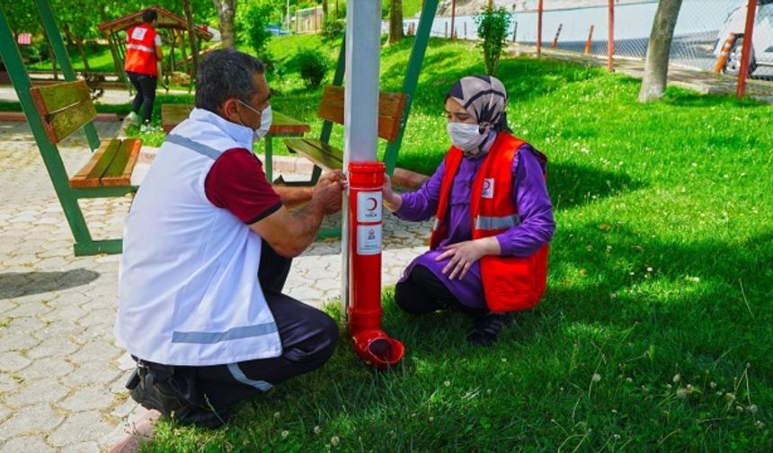 Kahramanmaraş Büyükşehir Belediyesi sokak hayvanlarını unutmadı!