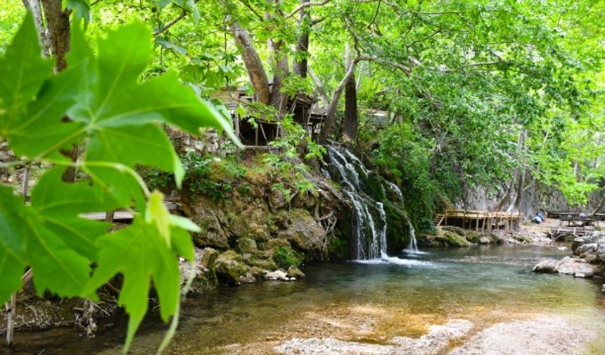 Kahramanmaraş'ta Döngel Şelalesi ilgi görüyor!