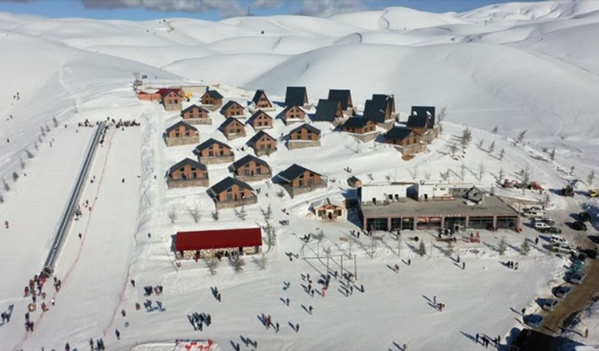 Kahramanmaraş Yedikuyular Kayak Merkezi, 2,5 ayda 300 bin ziyaretçi ağırladı