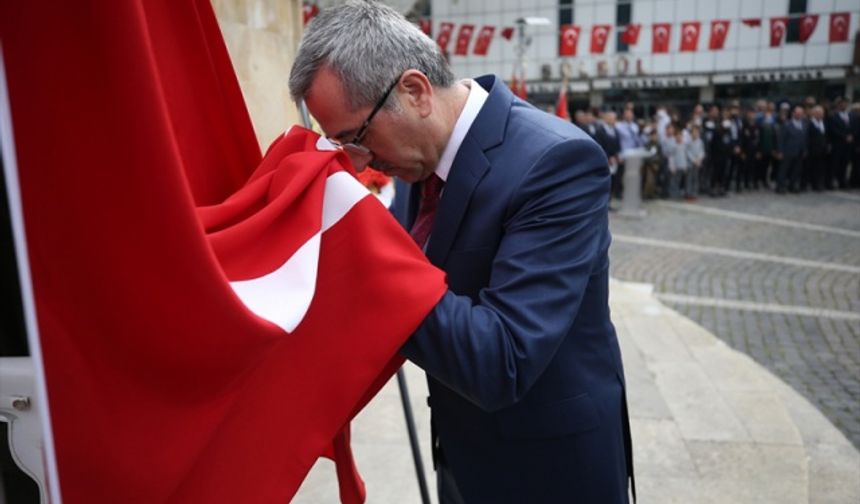 Kahramanmaraş'a "İstiklal Madalyası" verilişinin 97. yıl dönümü törenle kutlandı.