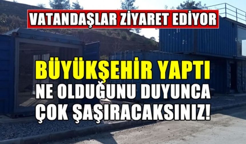 Büyükşehir’den Atık Evi Müzesi