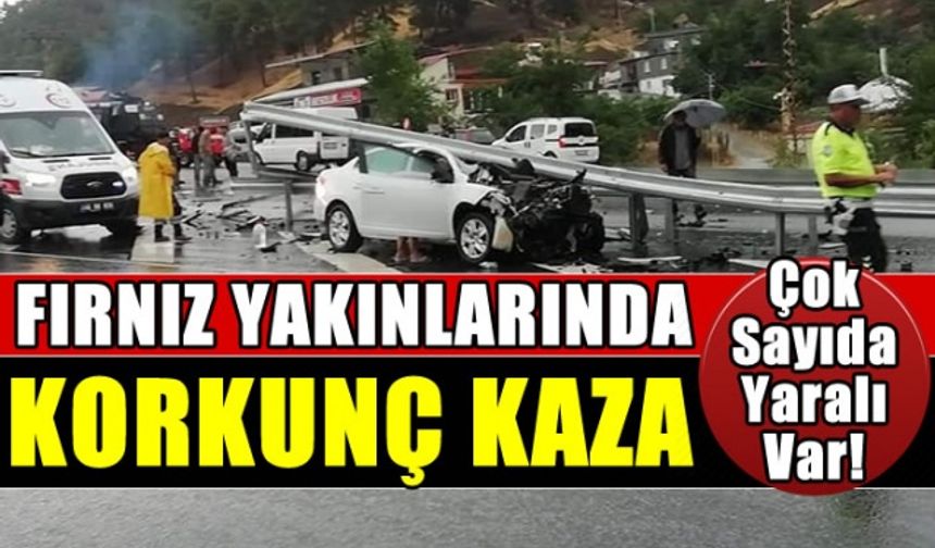 Kahramanmaraş Kayseri yolunda feci kaza! Çok sayıda yaralı var