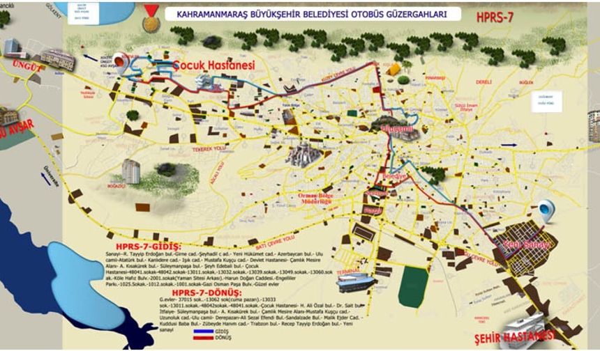 Toplu Taşıma Hatlarında 3. Etap Güzergah Değişikliği