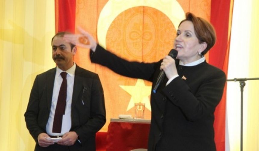 Eski milletvekili Meral Akşener, Kahramanmaraş'ta