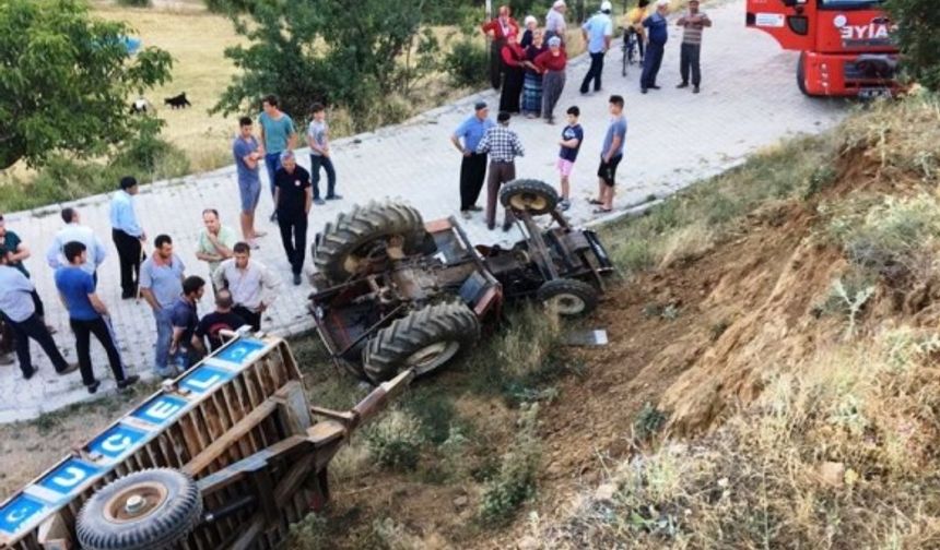 Kahramanmaraş’ta traktörle trafik kazası: 1 yaralı