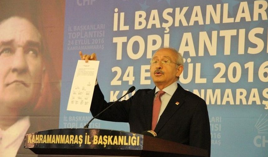 CHP Genel Başkanı Kemal Kılıçdaroğlu 81 İl Başkanı'nı Kahramanmaraş’ta Topladı