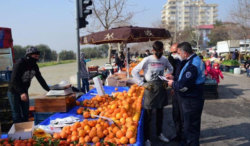 Kahramanmaraş'ta Zabıta ekipleri yerlerini denetledi!