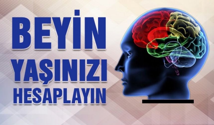 Beyin yaşı nasıl hesaplanır? İşte cevabı