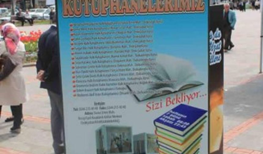 Kütüphane Haftası’nda Kitap Okuma Etkinliği