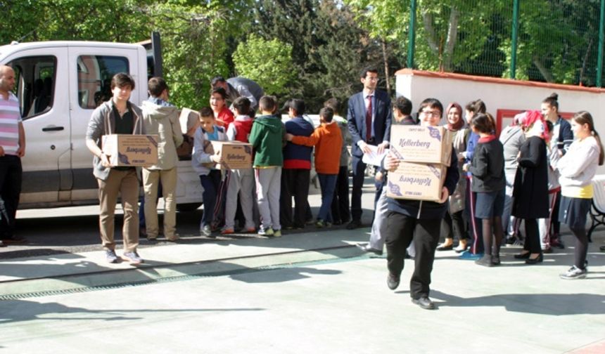 Bayırbucak Türkmenlerine Yardım Kampanyası’nda 77. Yardım tırı da gönderildi