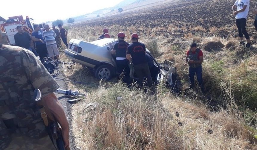 Kahramanmaraş'ın Elmalı Mahallesinde trafik kazası! 1 Ölü 3 Yaralı