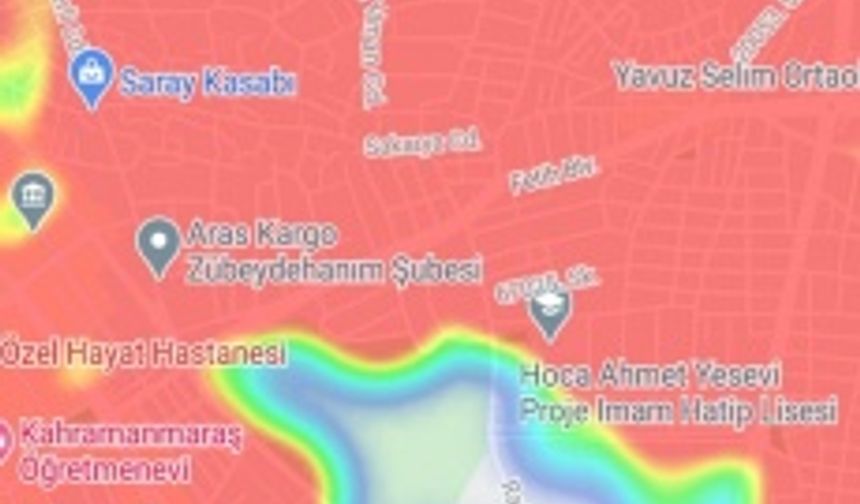 Kahramanmaraş'ın Korona Haritası Korkutuyor