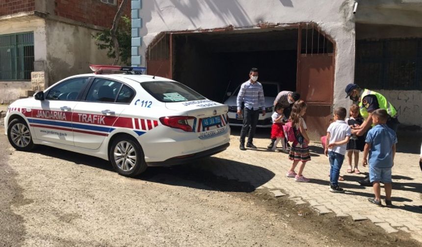 Kahramanmaraş'ta jandarmadan trafik denetimi!