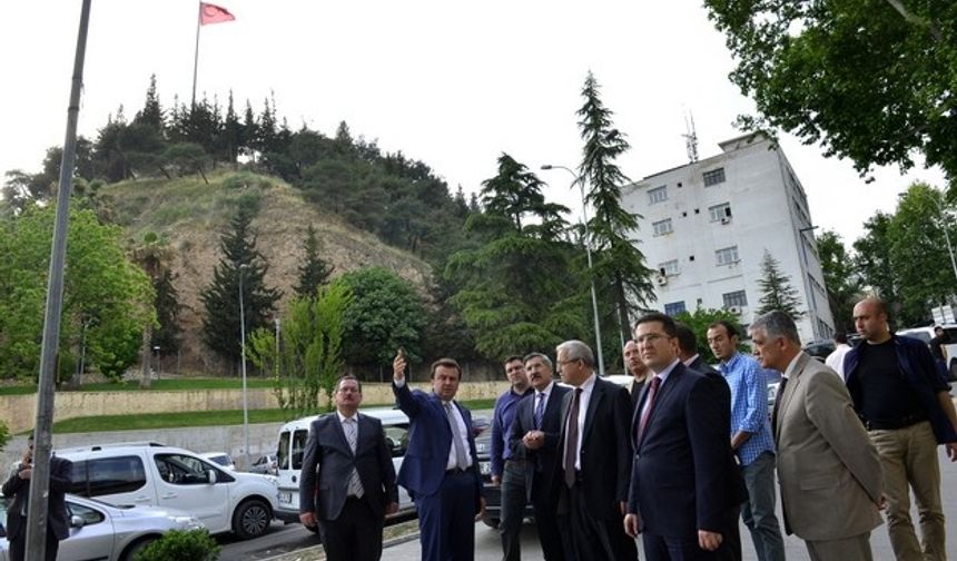 Kahramanmaraş'ta tarihi mekanlarda inceleme