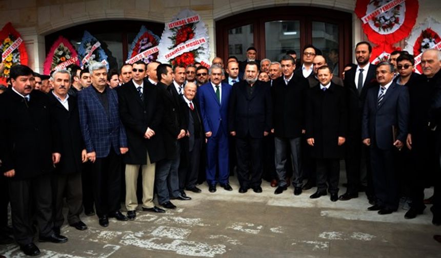 Hulusi Efendi Vakfı temsilcilik binası, hizmete açıldı