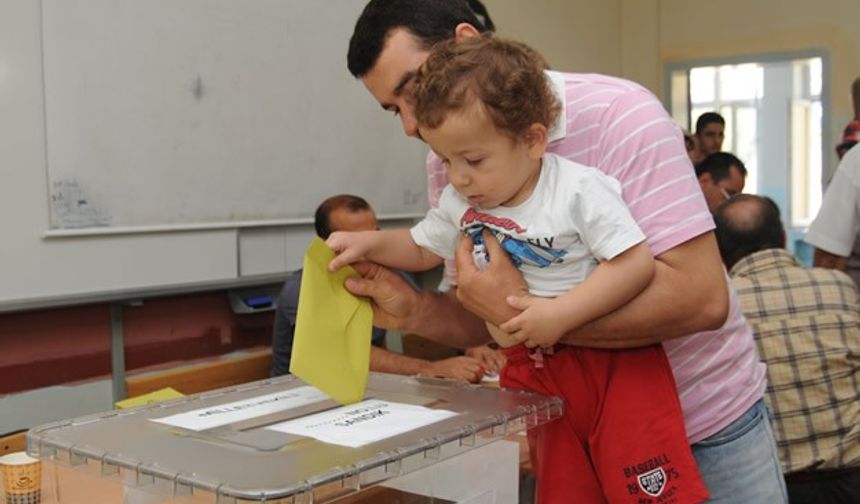 Kahramanmaraş'ta oy kullanma manzaraları