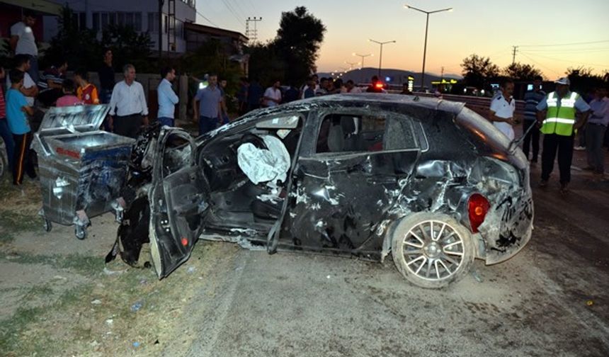 Kahramanmaraş'ta trafik kazası: 3 yaralı