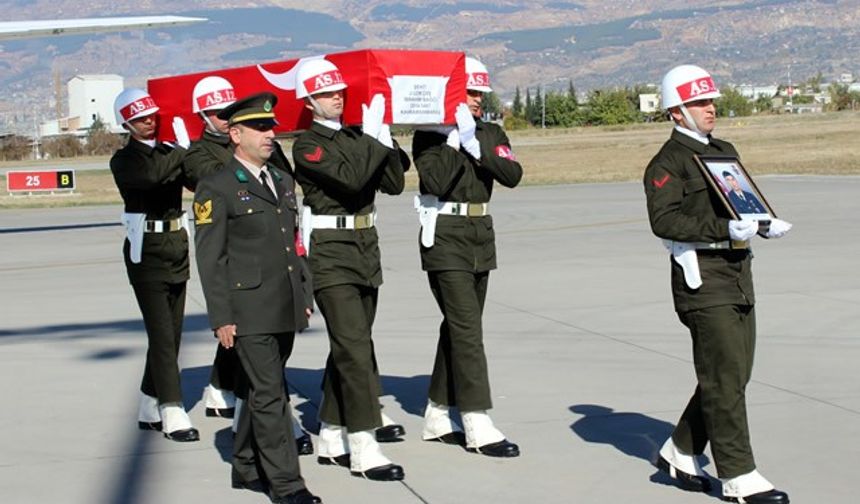 Şehit İbrahim Bağcı, son yolculuğuna uğurlandı