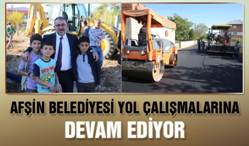 Afşin Arıtaş Mahallesinde yol çalışması yapıldı