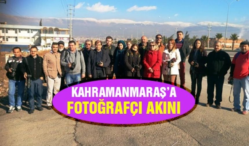 Kahramanmaraş’a fotoğraf dernekleri akın etti